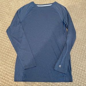 EUC Boy’s C9 Champion XL 16-18 Cornflower Blue Long Sleeve Soft Athletic Shirt